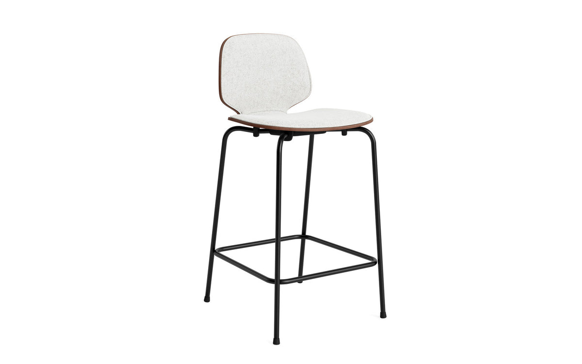 My Chair Barstuhl 65 cm Frontpolster Stahl in Hallingdal 110 präsentiert im Onlineshop von KAQTU Design AG. Barstuhl ist von Normann Copenhagen