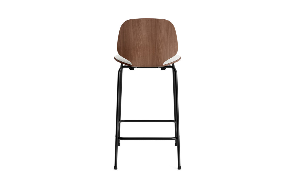 My Chair Barstuhl 65 cm Frontpolster Stahl in Hallingdal 110 präsentiert im Onlineshop von KAQTU Design AG. Barstuhl ist von Normann Copenhagen