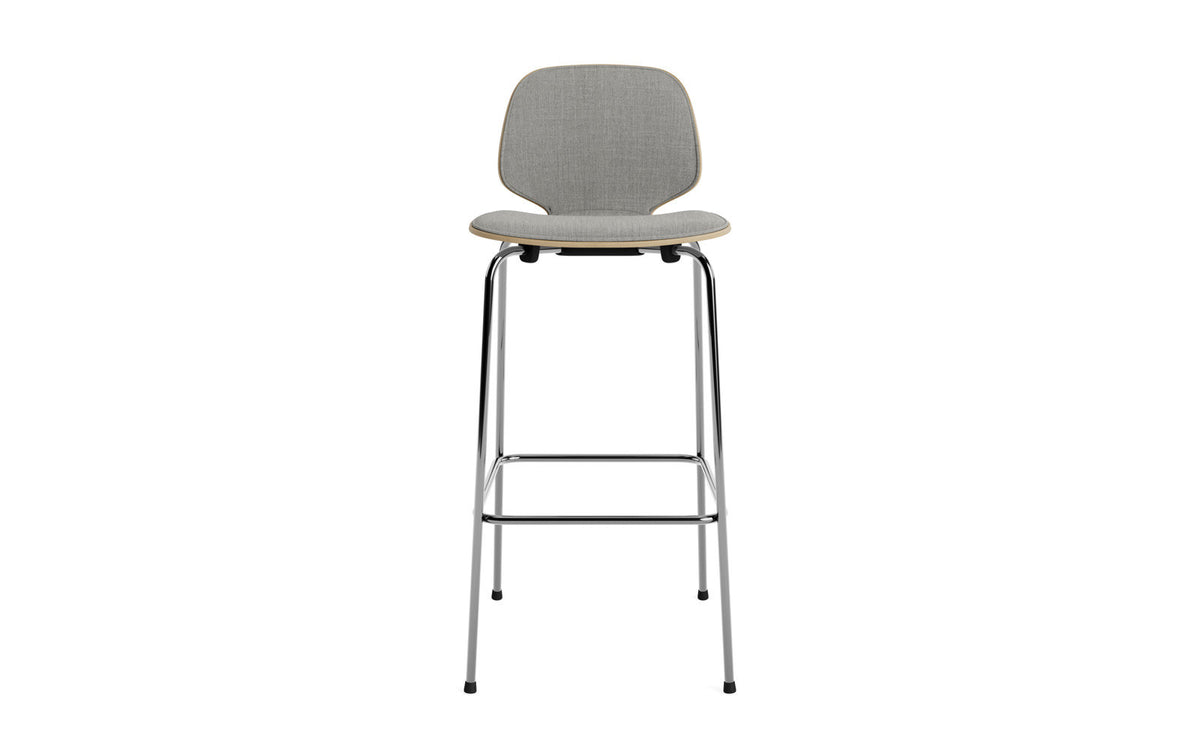 My Chair Barhocker 75 cm Frontpolster in Remix 133 präsentiert im Onlineshop von KAQTU Design AG. Barstuhl ist von Normann Copenhagen