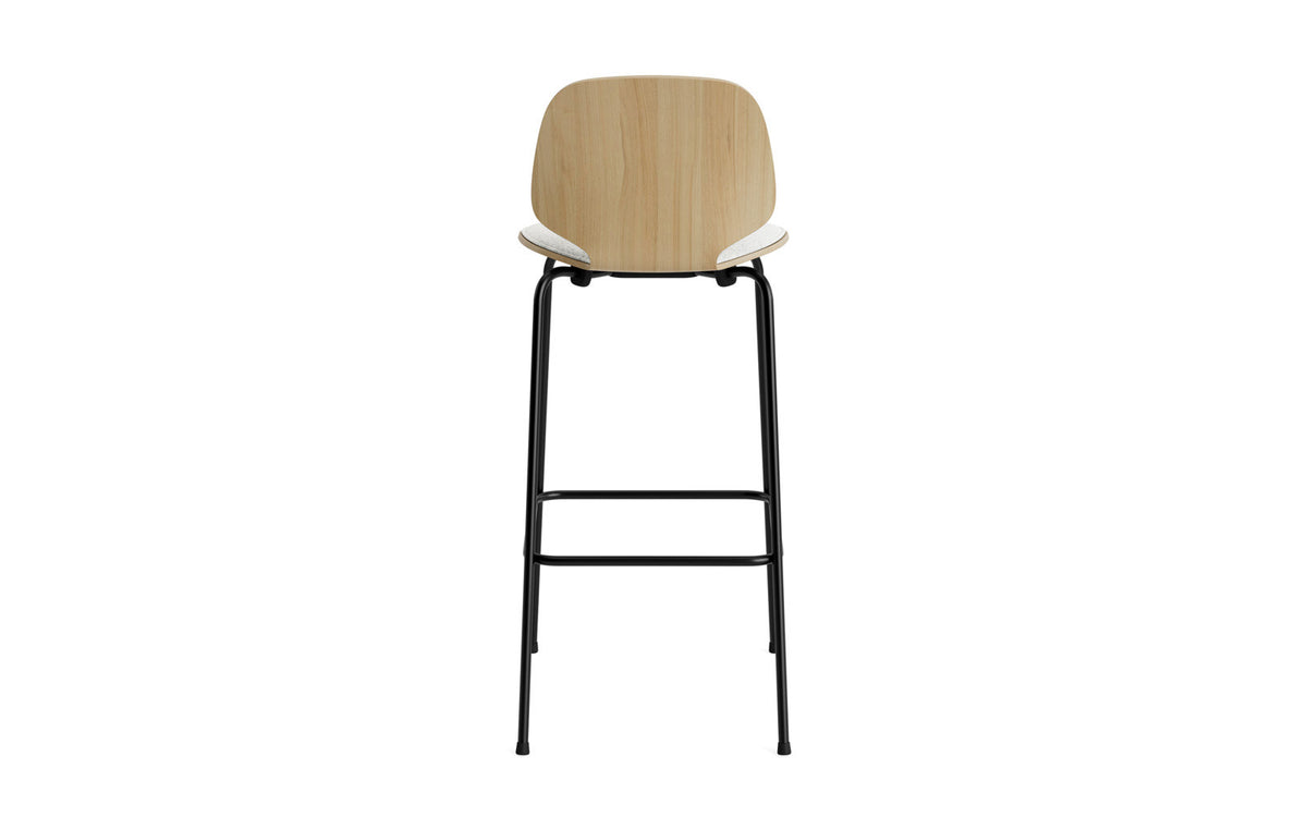 My Chair Barhocker 75 cm Frontpolster in Hallingdal 110 präsentiert im Onlineshop von KAQTU Design AG. Barstuhl ist von Normann Copenhagen