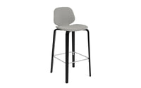 Tabouret de bar My Chair 75 cm entièrement tapissé en bois