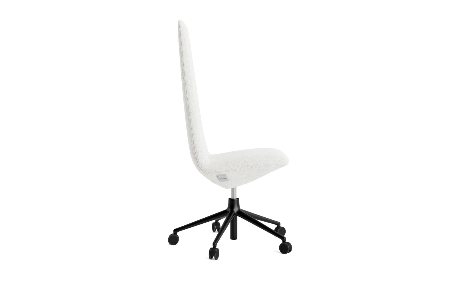 Off Chair Hoch mit Drehgestell und Rollen Gaslift schwarze Aluminium Hallingdal in Hallingdal 110 präsentiert im Onlineshop von KAQTU Design AG. Bürostuhl ist von Normann Copenhagen