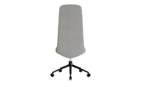 Off Chair hoch 5W gaslift mit Kissen schwartze alu