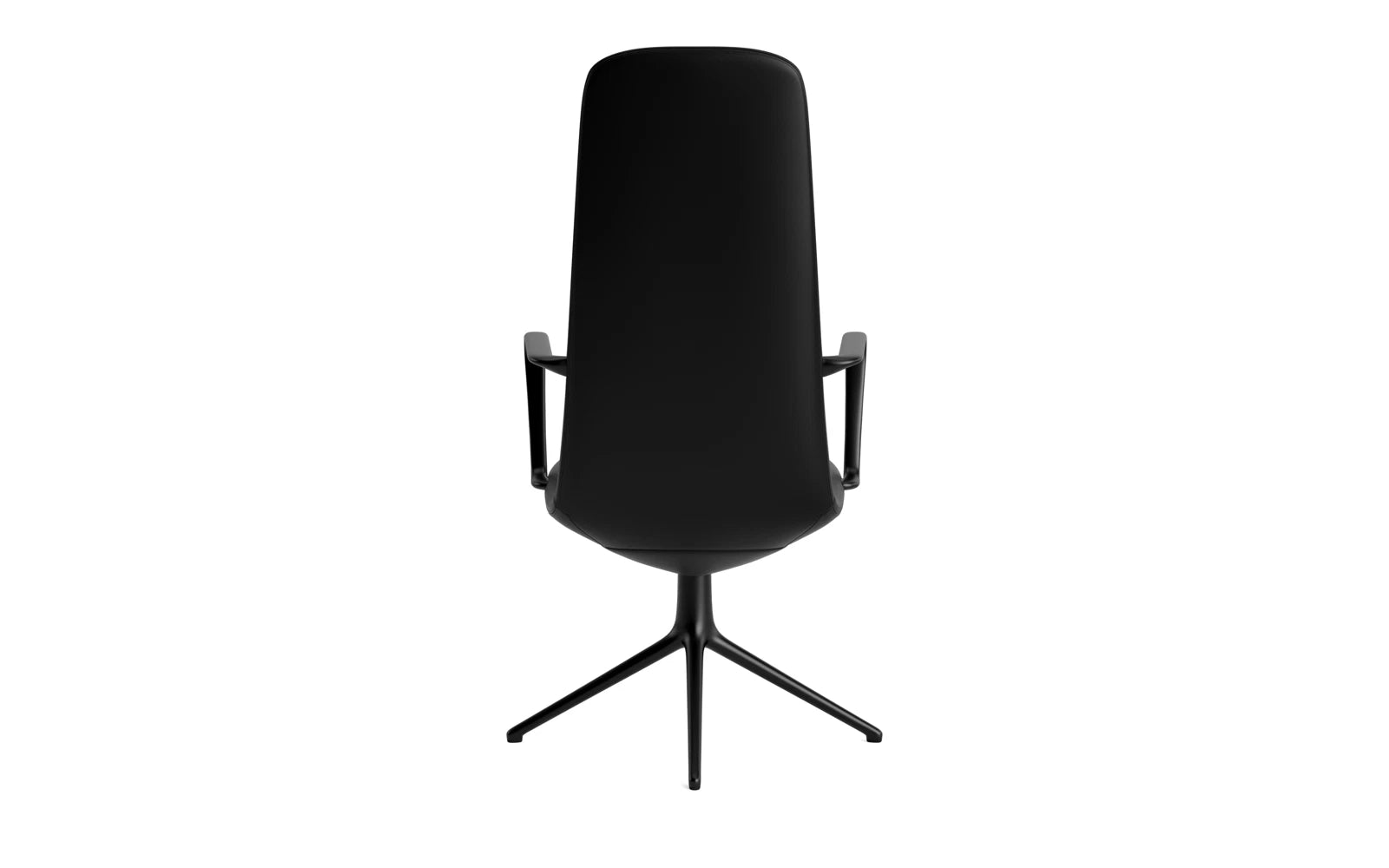 Entdecken Sie den Off Armchair von Normann Copenhagen – ein stilvoller, anpassbarer Bürostuhl mit ergonomischem Design und modernem Drehgestell.