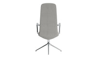 Off Armchair hoch 4L mit Kissen alu