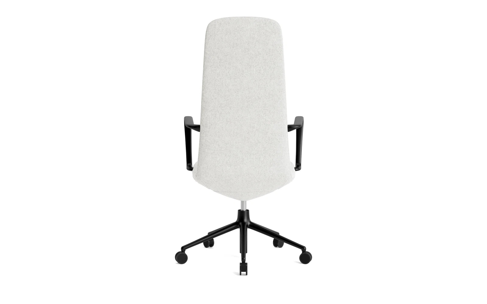 Off Armchair Hoch mit Drehgestell und Rollen Gaslift schwarze Aluminium Hallingdal in Hallingdal 110 präsentiert im Onlineshop von KAQTU Design AG. Bürostuhl ist von Normann Copenhagen