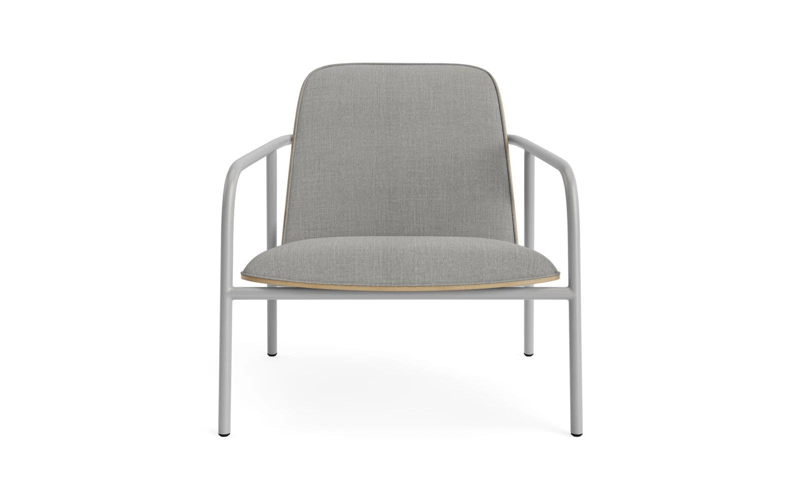 Pad Lounge-Sessel grauem Stahl Eiche/Remix in Remix 133 präsentiert im Onlineshop von KAQTU Design AG. Sessel ist von Normann Copenhagen