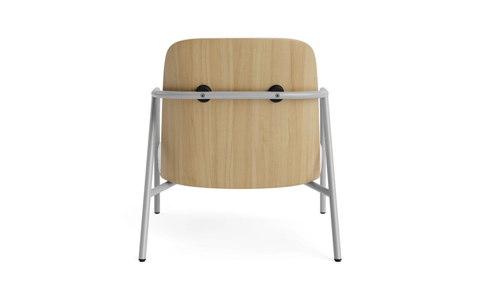 Pad Lounge-Sessel grauem Stahl Eiche/Hallingdal in Hallingdal 110 präsentiert im Onlineshop von KAQTU Design AG. Sessel ist von Normann Copenhagen