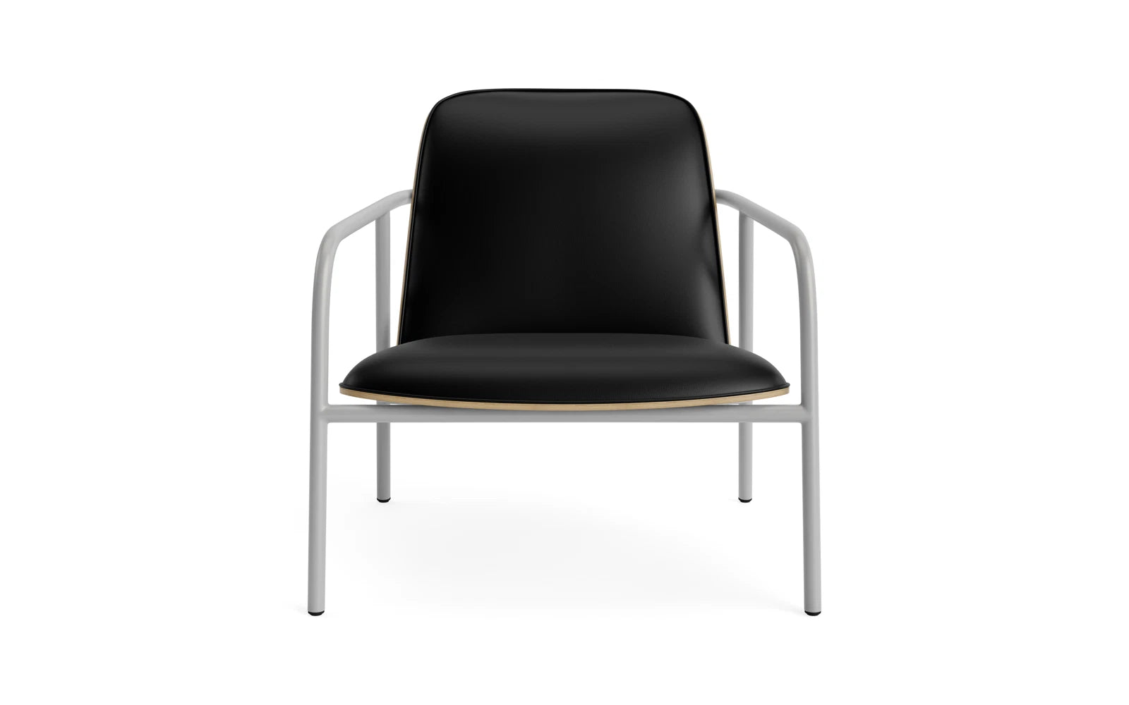 Pad Lounge-Sessel grauem Stahl Eiche/Ultra in Ultra 41599 präsentiert im Onlineshop von KAQTU Design AG. Sessel ist von Normann Copenhagen