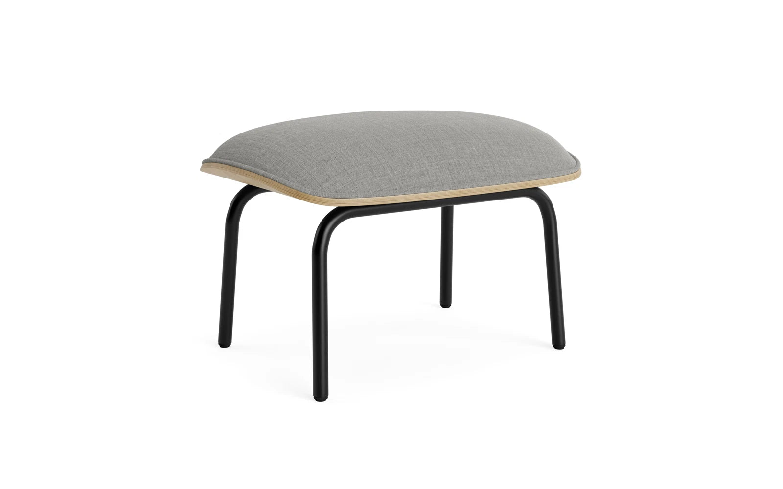 Pad foot coat black steel oak/remix