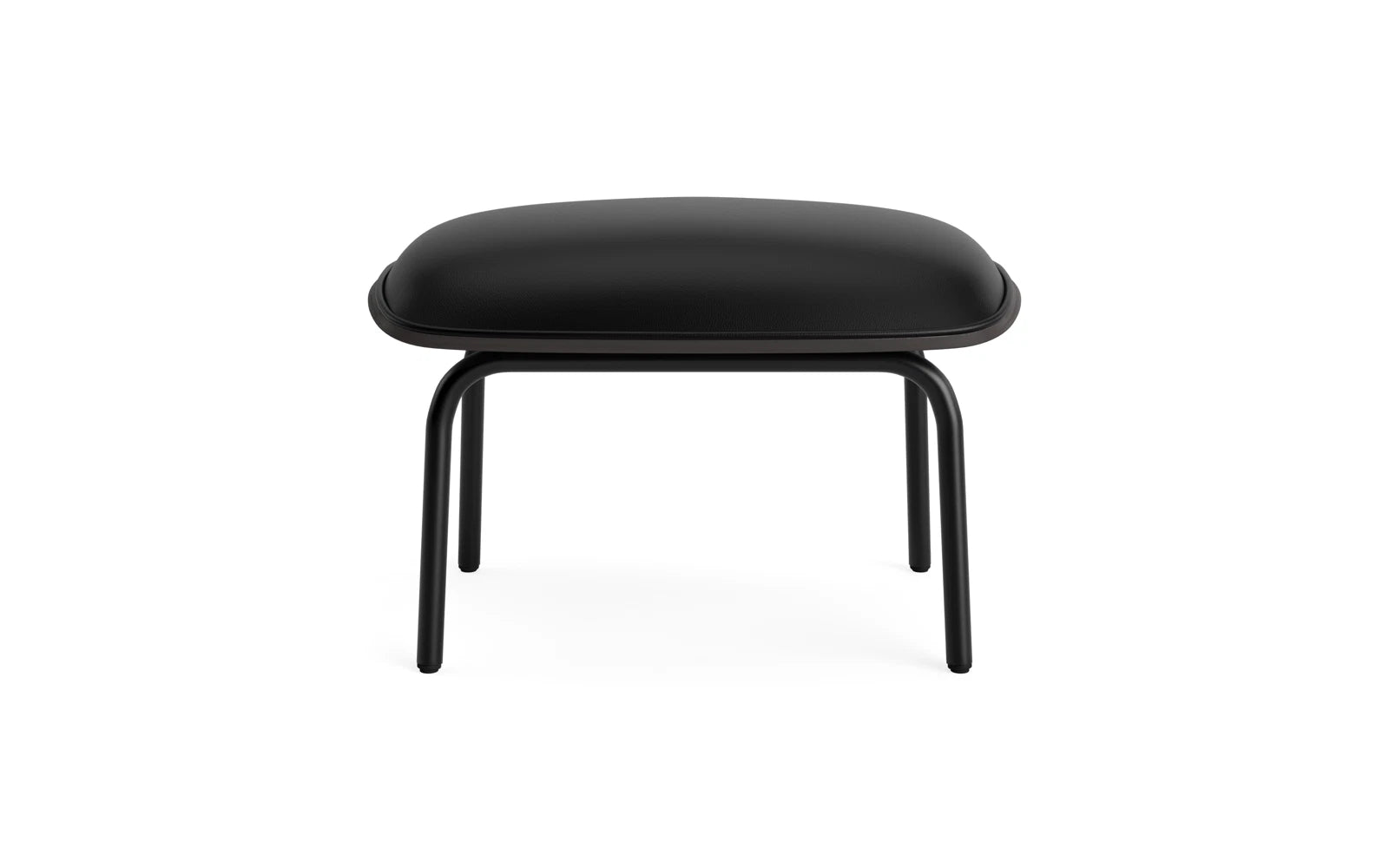 Pad Fusshocker schwarzem Stahl schwarz/Ultra in Ultra 41599 präsentiert im Onlineshop von KAQTU Design AG. Ottoman ist von Normann Copenhagen