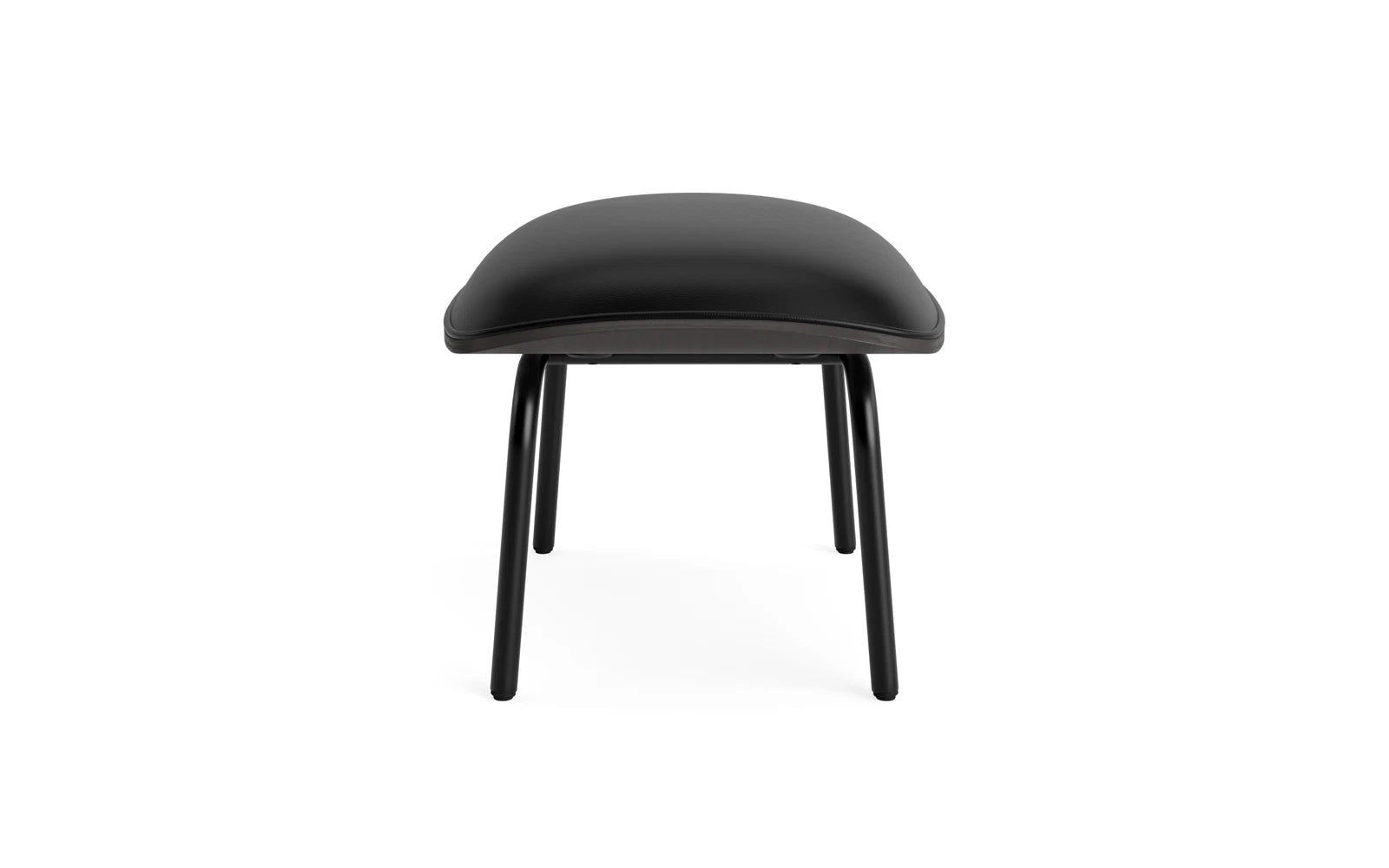 Pad Fusshocker schwarzem Stahl schwarz/Ultra in Ultra 41599 präsentiert im Onlineshop von KAQTU Design AG. Ottoman ist von Normann Copenhagen