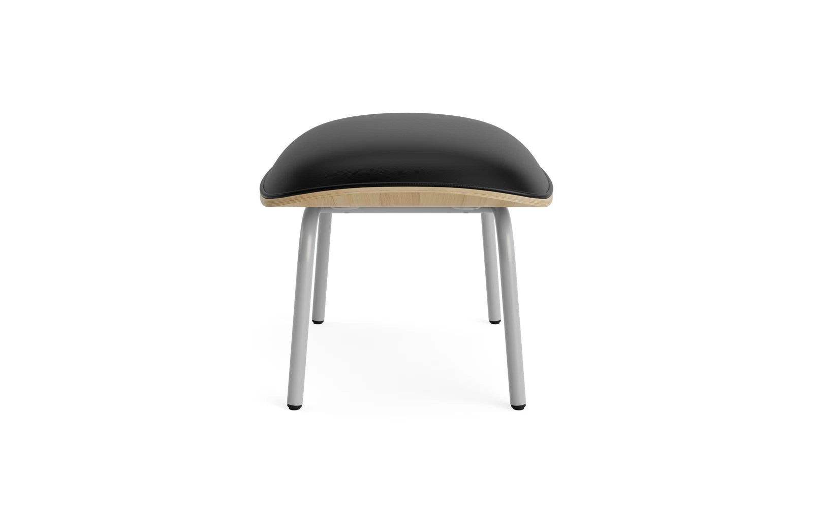 Pad Fusshocker grauem stahl Eiche/Ultra in Ultra 41599 präsentiert im Onlineshop von KAQTU Design AG. Ottoman ist von Normann Copenhagen