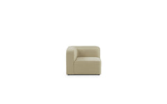 Rope Modulsofa 150 schmal, Ecke