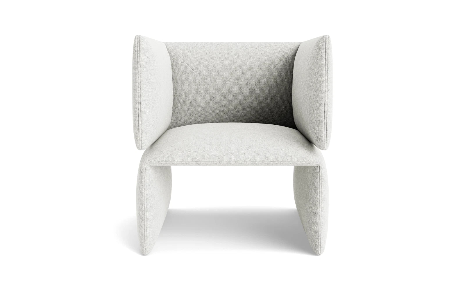 Erleben Sie den Fold Lounge-Sessel Hallingdal von Normann Copenhagen – ein minimalistisches Meisterwerk, das Komfort und Stil harmonisch verbindet.