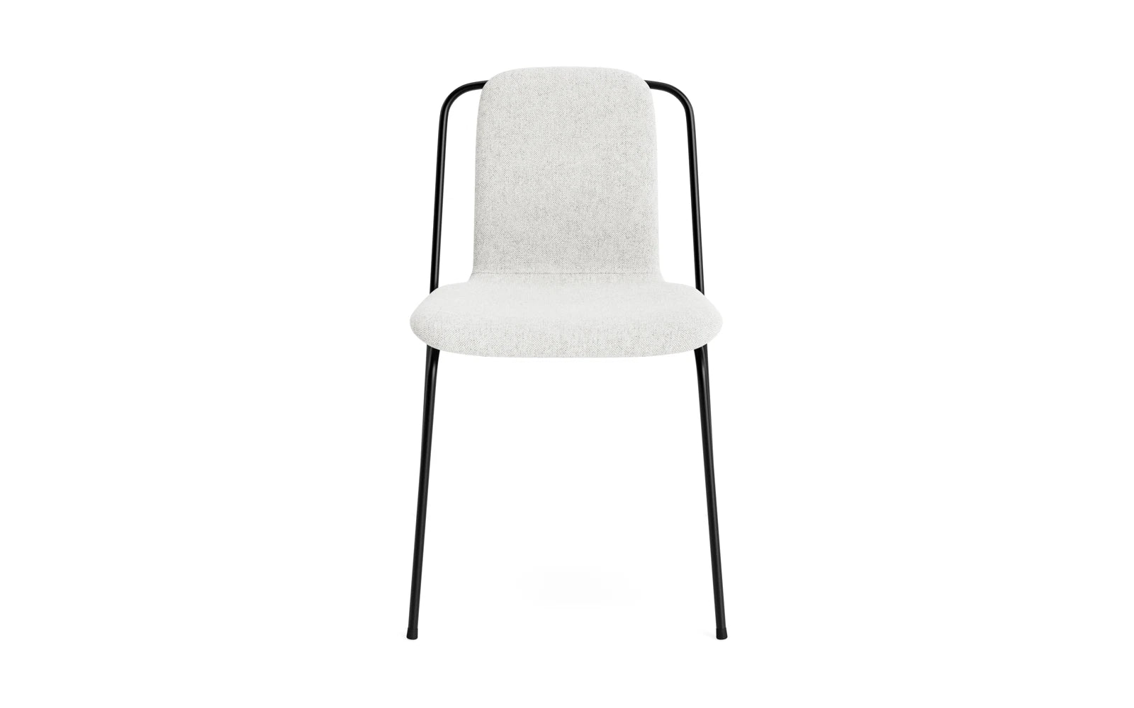 Studio Stuhl Vollpolster, schwarzes Stahl Hallingdal in Hallingdal 110 präsentiert im Onlineshop von KAQTU Design AG. Stuhl ist von Normann Copenhagen