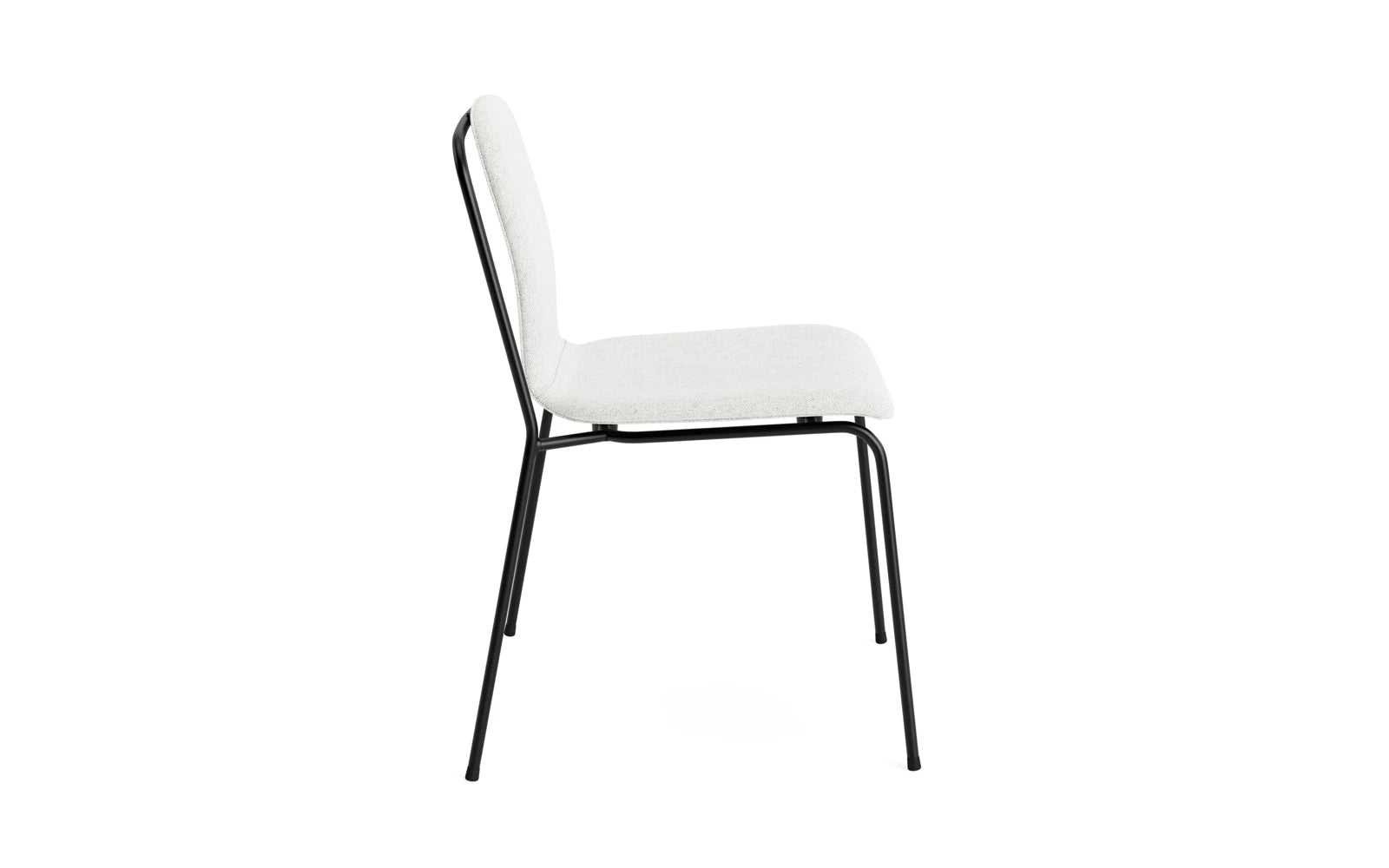 Studio Stuhl Vollpolster, schwarzes Stahl Hallingdal in Hallingdal 110 präsentiert im Onlineshop von KAQTU Design AG. Stuhl ist von Normann Copenhagen