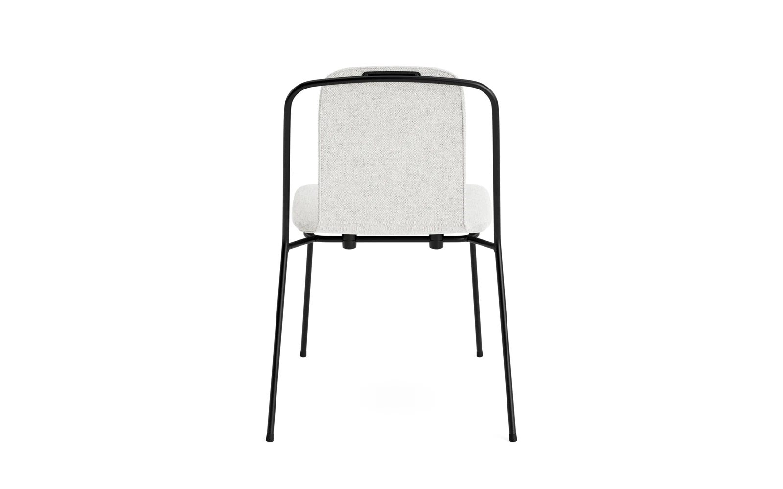 Studio Stuhl Vollpolster, schwarzes Stahl Hallingdal in Hallingdal 110 präsentiert im Onlineshop von KAQTU Design AG. Stuhl ist von Normann Copenhagen