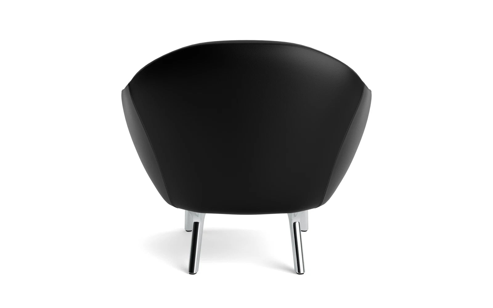 Sum Sessel Aluminium Ultra Leder in Ultra 41599 präsentiert im Onlineshop von KAQTU Design AG. Sessel mit Armlehnen ist von Normann Copenhagen