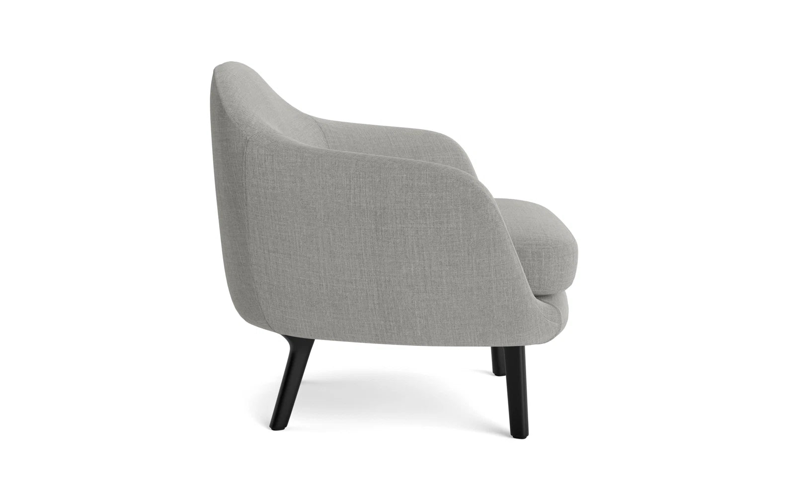 Eleganter Sum Sessel: Schlanke Beine, großzügige Konturen, harmonisches Design, vielfältige Polsteroptionen.