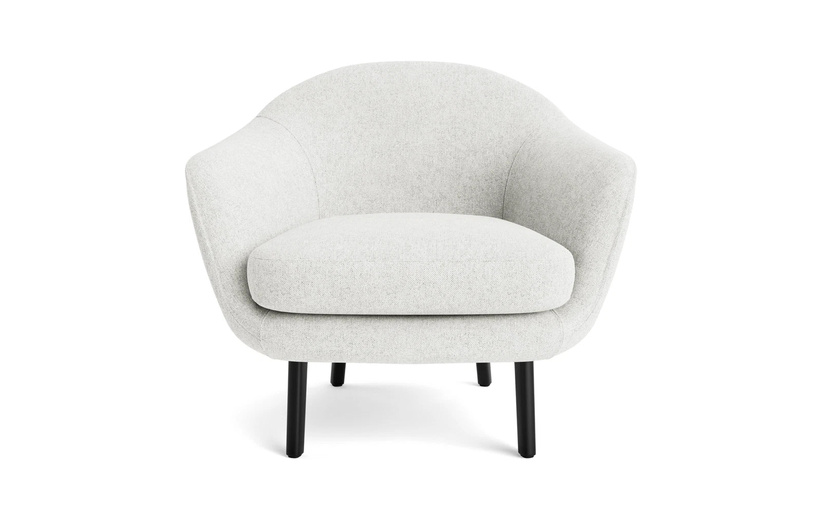 Sum Sessel schwarzes Aluminium in Hallingdal 110 präsentiert im Onlineshop von KAQTU Design AG. Sessel mit Armlehnen ist von Normann Copenhagen