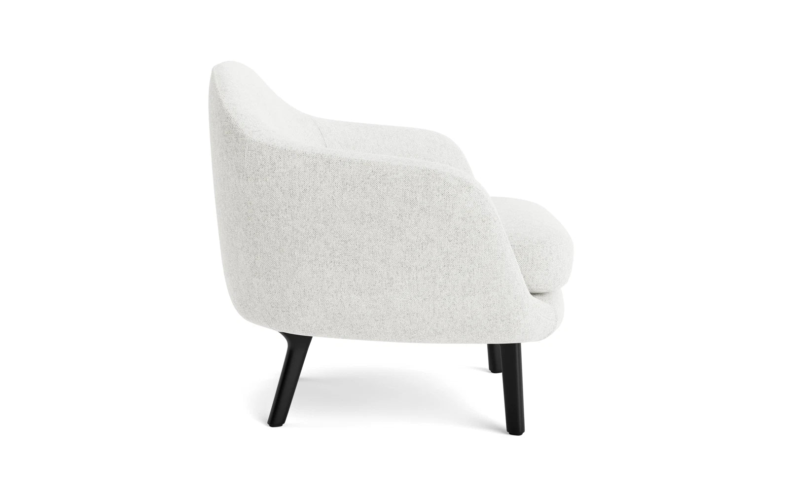 Sum Sessel schwarzes Aluminium in Hallingdal 110 präsentiert im Onlineshop von KAQTU Design AG. Sessel mit Armlehnen ist von Normann Copenhagen