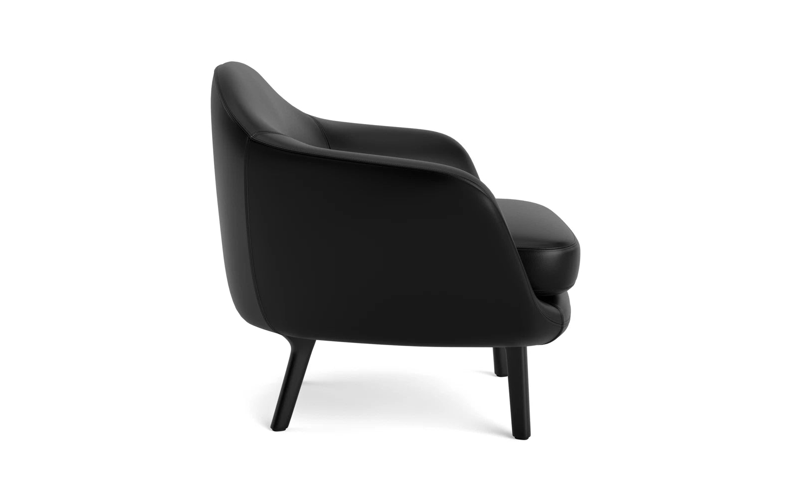 Eleganter Sum Sessel: Schlanke Beine, großzügige Konturen, harmonisches Design, vielfältige Polsteroptionen.