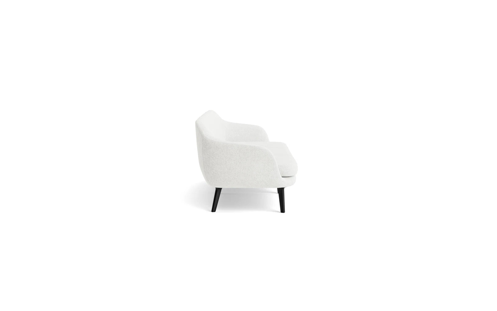 Sum modulares Sofa 3-Sitzer , schwarzes Aluminium in Hallingdal 110 präsentiert im Onlineshop von KAQTU Design AG. 3er Sofa ist von Normann Copenhagen