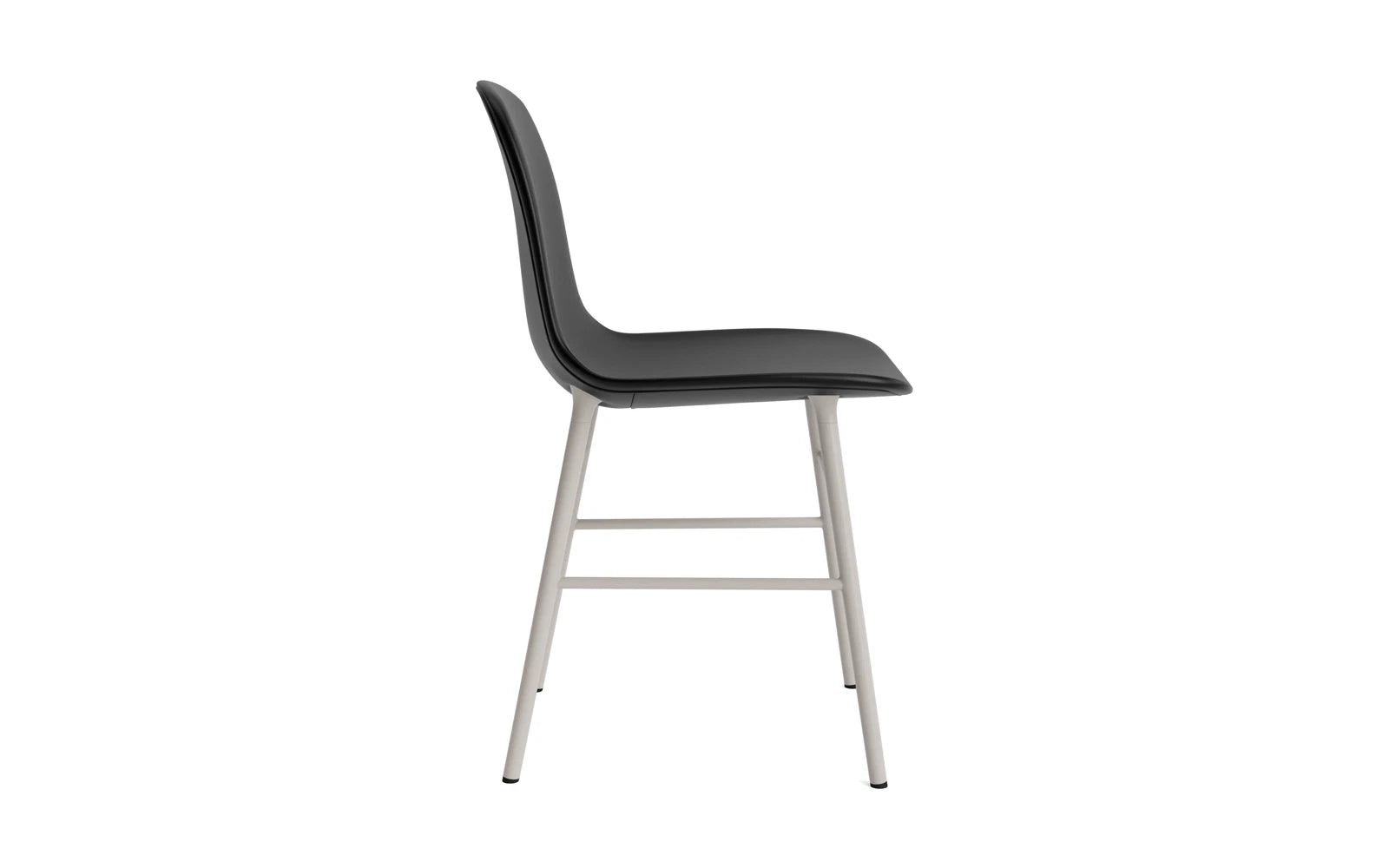Form Stuhl gepolstert Warmes Grau Stahl Ultra in Ultra 41599 präsentiert im Onlineshop von KAQTU Design AG. Stuhl ist von Normann Copenhagen