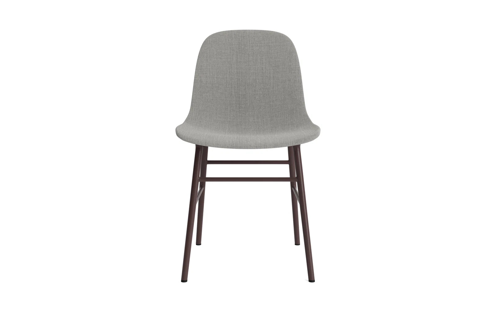 Form Stuhl gepolstert Braun Stahl Remix in Remix 133 präsentiert im Onlineshop von KAQTU Design AG. Stuhl ist von Normann Copenhagen
