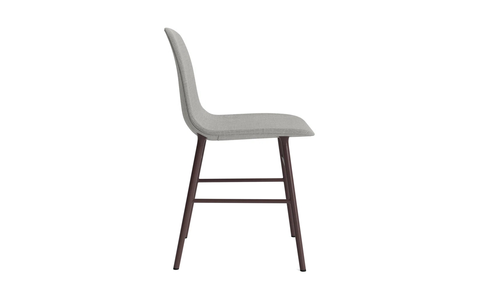 Form Stuhl gepolstert Braun Stahl Remix in Remix 133 präsentiert im Onlineshop von KAQTU Design AG. Stuhl ist von Normann Copenhagen