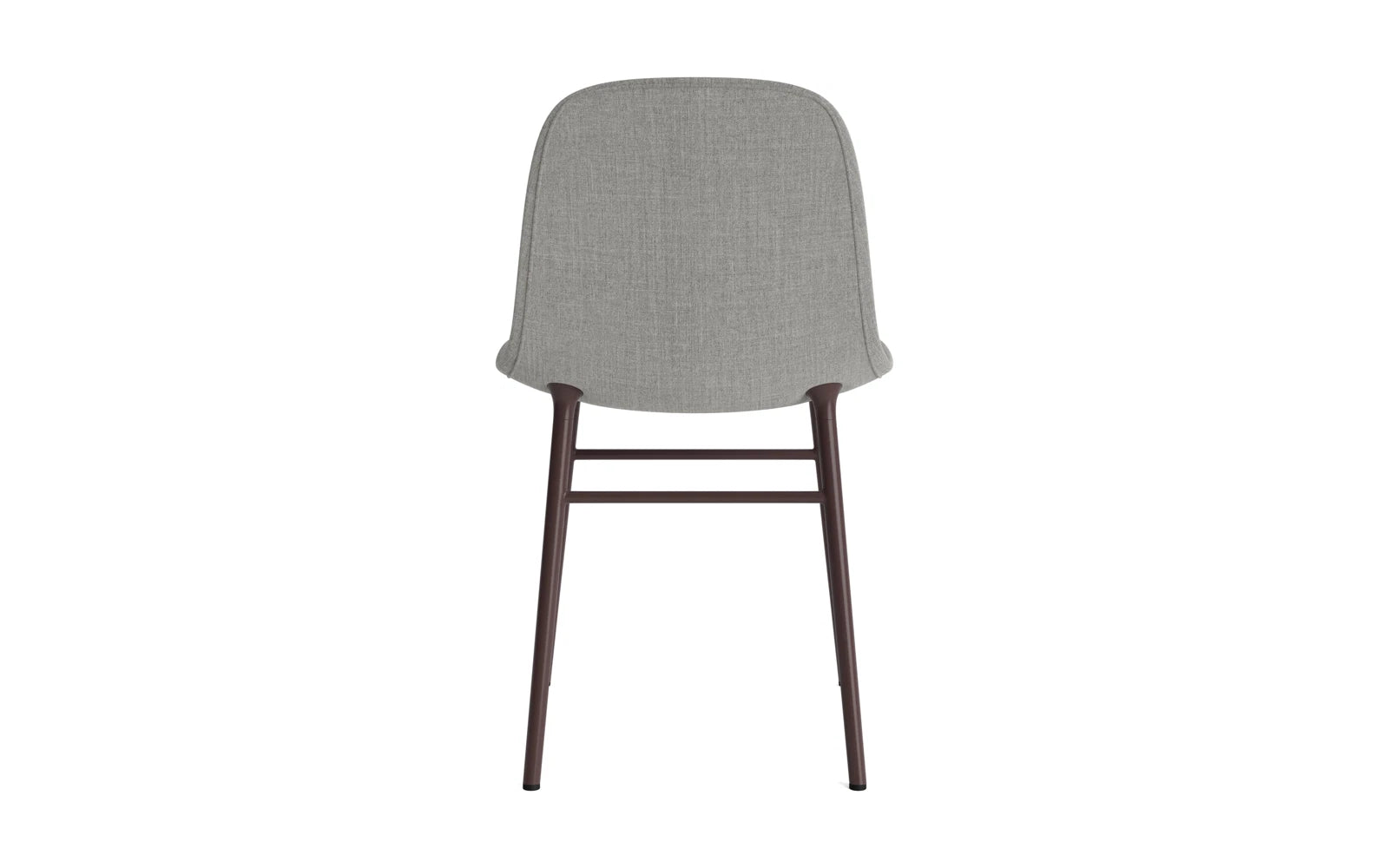 Form Stuhl gepolstert Braun Stahl Remix in Remix 133 präsentiert im Onlineshop von KAQTU Design AG. Stuhl ist von Normann Copenhagen