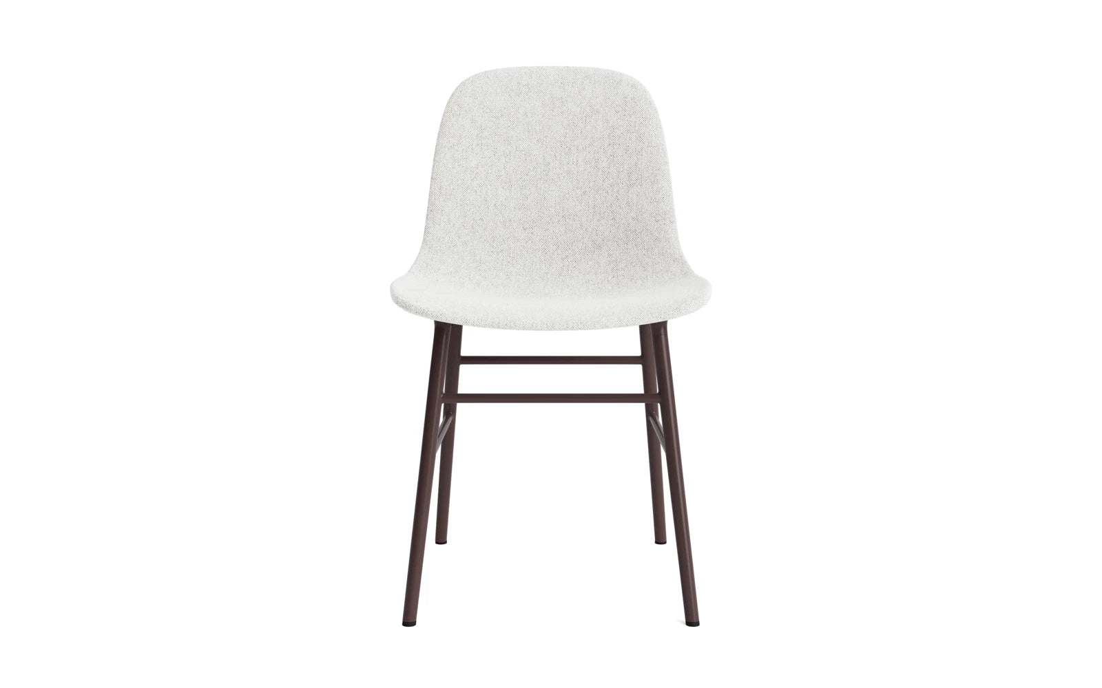 Form Stuhl gepolstert Braun Stahl Hallingdal in Hallingdal 110 präsentiert im Onlineshop von KAQTU Design AG. Stuhl ist von Normann Copenhagen