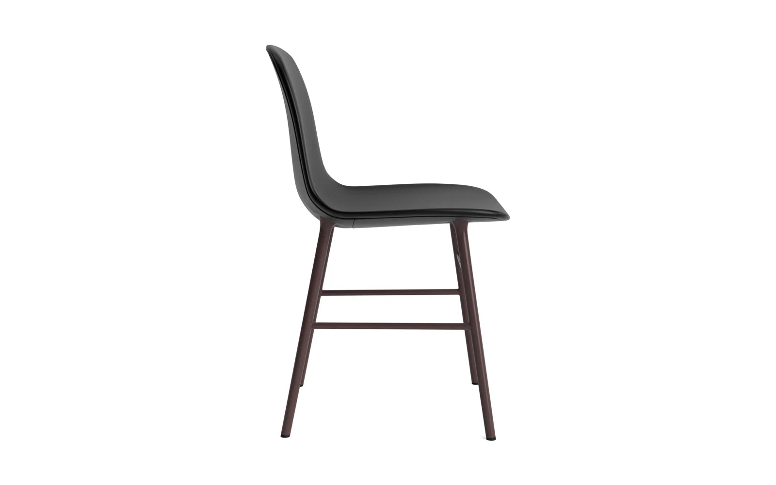 Form Stuhl gepolstert Braun Stahl Ultra in Ultra 41599 präsentiert im Onlineshop von KAQTU Design AG. Stuhl ist von Normann Copenhagen