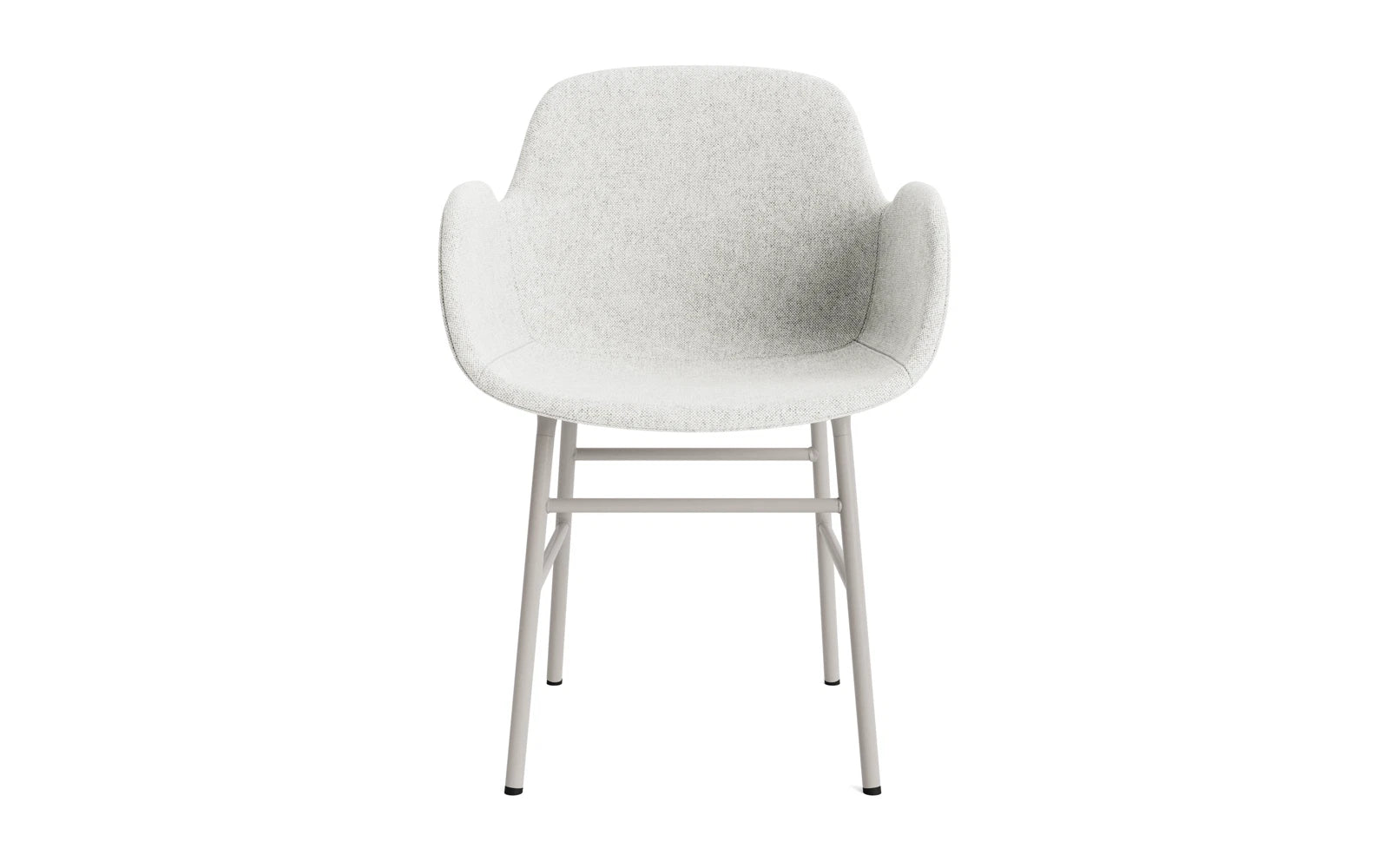 Form Lehnstuhl gepolstert Warmes grau stahl Hallingdal in Hallingdal 110 präsentiert im Onlineshop von KAQTU Design AG. Stuhl mit Armlehne ist von Normann Copenhagen