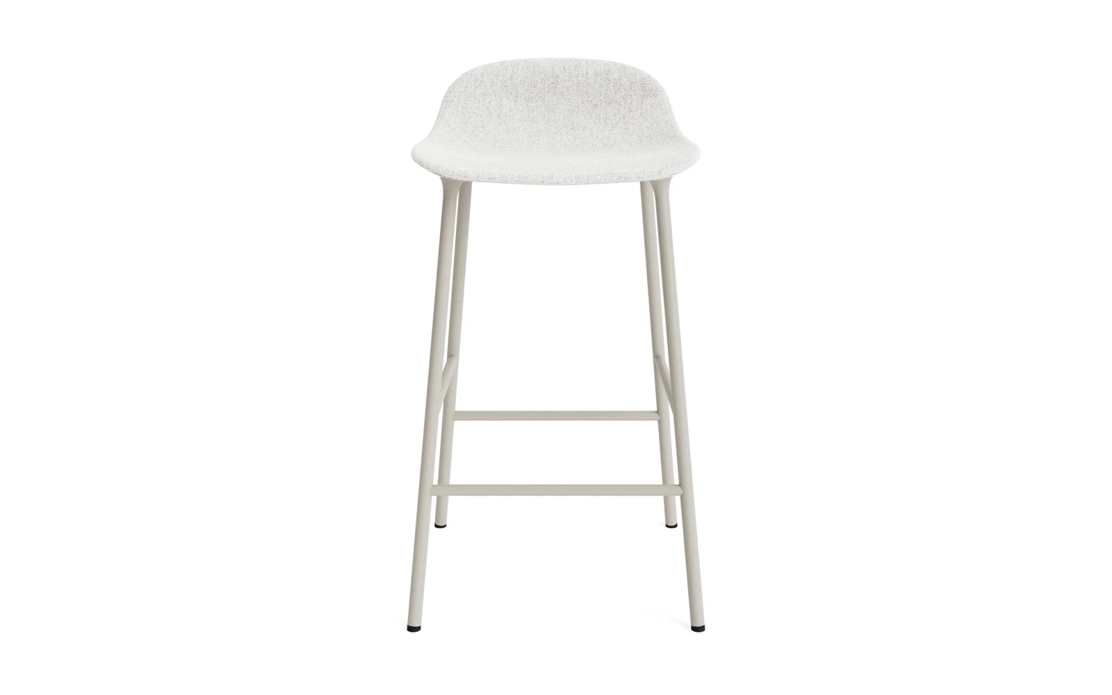Form Barstuhl 65 cm gepolstert Hellgrau Stahl Hallingdal in Hallingdal 110 präsentiert im Onlineshop von KAQTU Design AG. Barstuhl ist von Normann Copenhagen