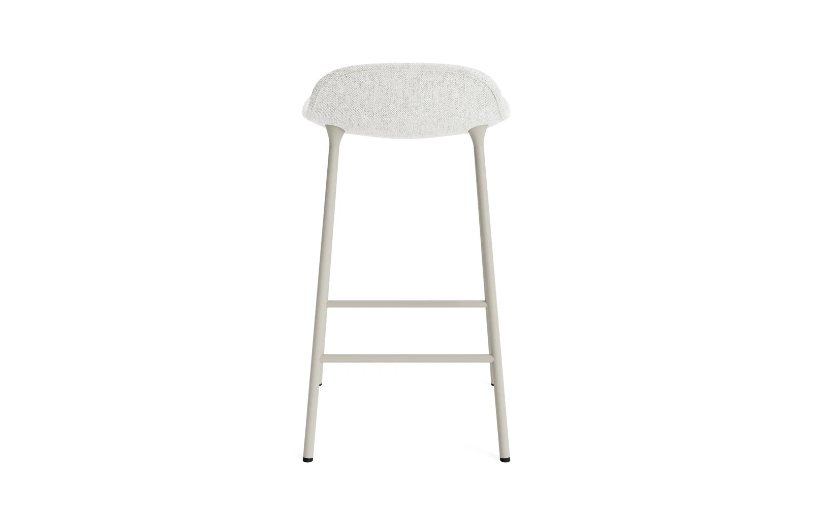 Form Barstuhl 65 cm gepolstert Hellgrau Stahl Hallingdal in Hallingdal 110 präsentiert im Onlineshop von KAQTU Design AG. Barstuhl ist von Normann Copenhagen