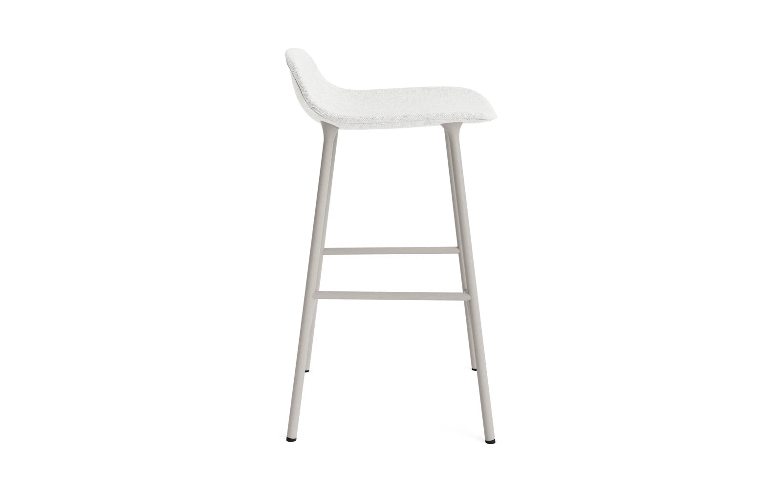 Form Barstuhl 65 cm gepolstert Warmes grau Stahl Hallingdal in Hallingdal 110 präsentiert im Onlineshop von KAQTU Design AG. Barstuhl ist von Normann Copenhagen