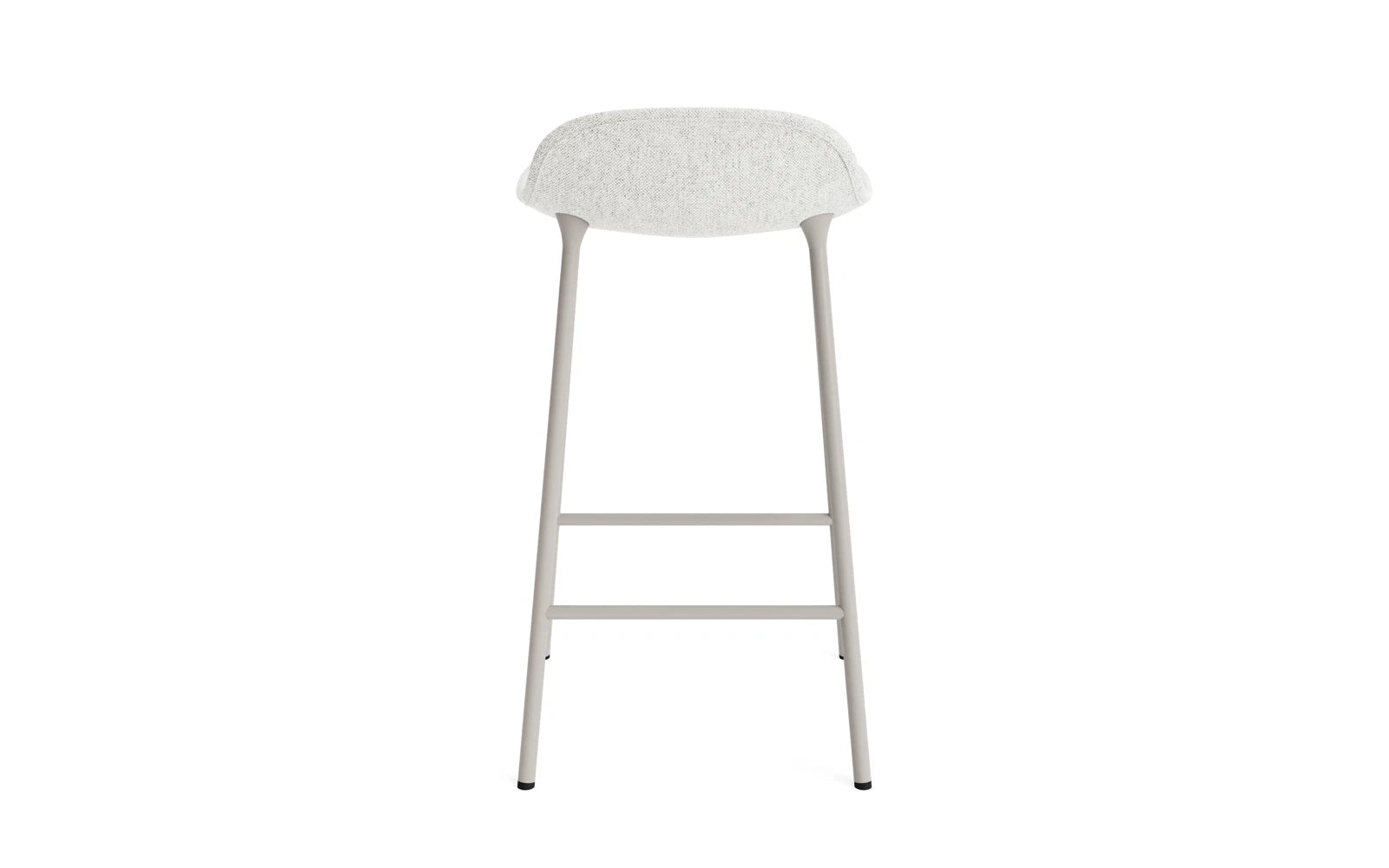 Form Barstuhl 65 cm gepolstert Warmes grau Stahl Hallingdal in Hallingdal 110 präsentiert im Onlineshop von KAQTU Design AG. Barstuhl ist von Normann Copenhagen