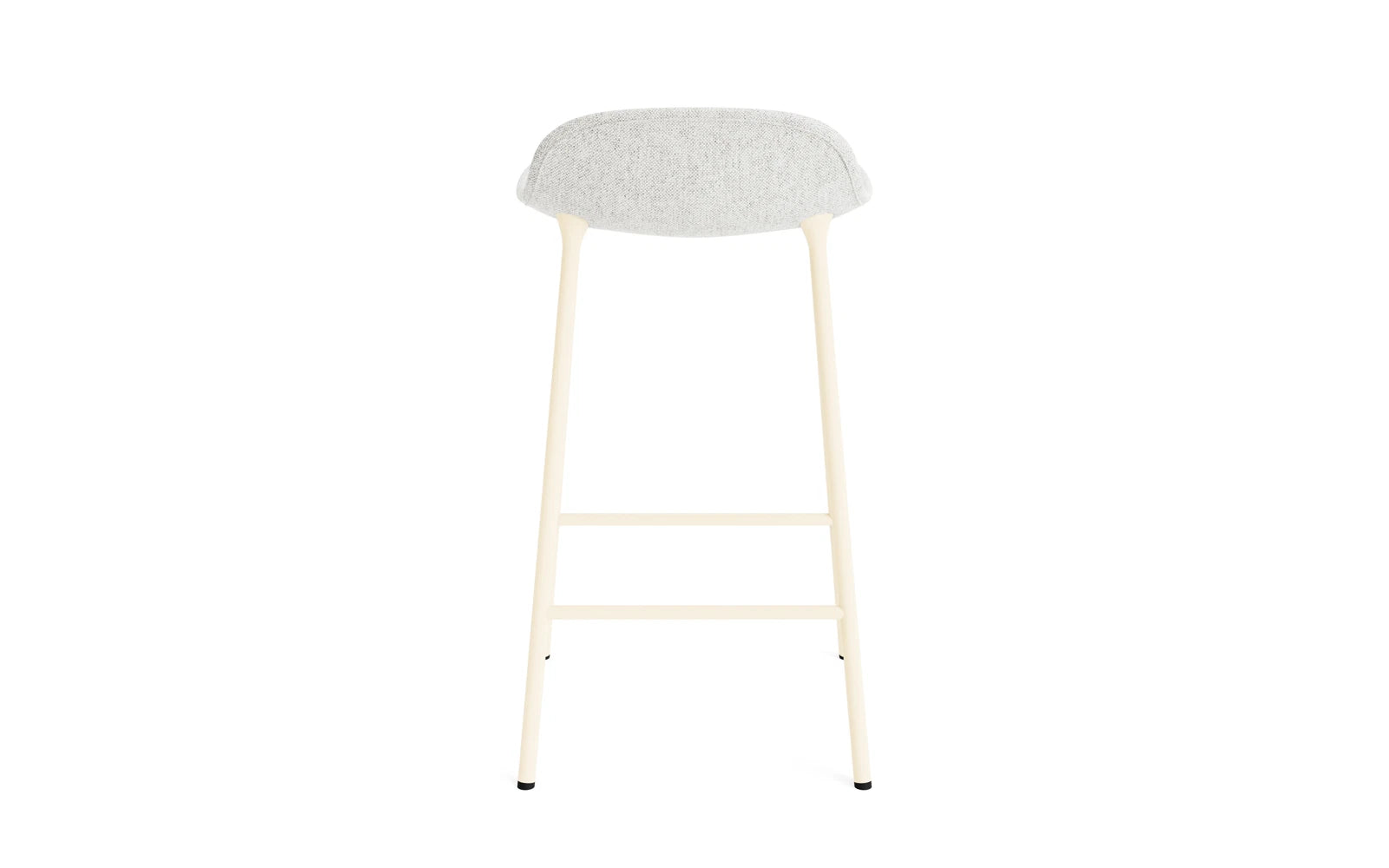 Form Barstuhl 65 cm gepolstert Creme Stahl Hallingdal in Hallingdal 110 präsentiert im Onlineshop von KAQTU Design AG. Barstuhl ist von Normann Copenhagen