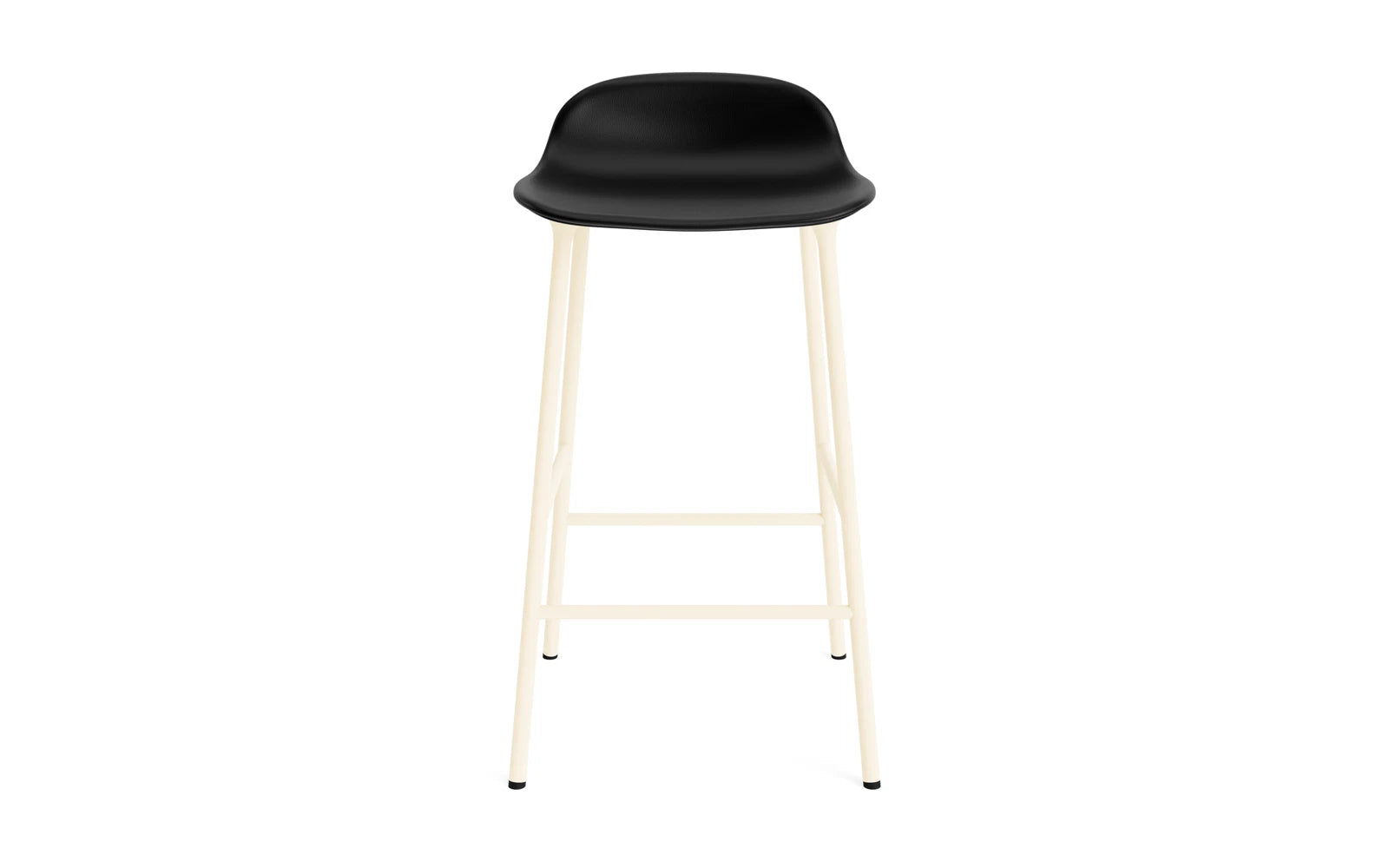 Form Barstuhl 65 cm gepolstert creme Stahl Ultra in Ultra 41599 präsentiert im Onlineshop von KAQTU Design AG. Barstuhl ist von Normann Copenhagen