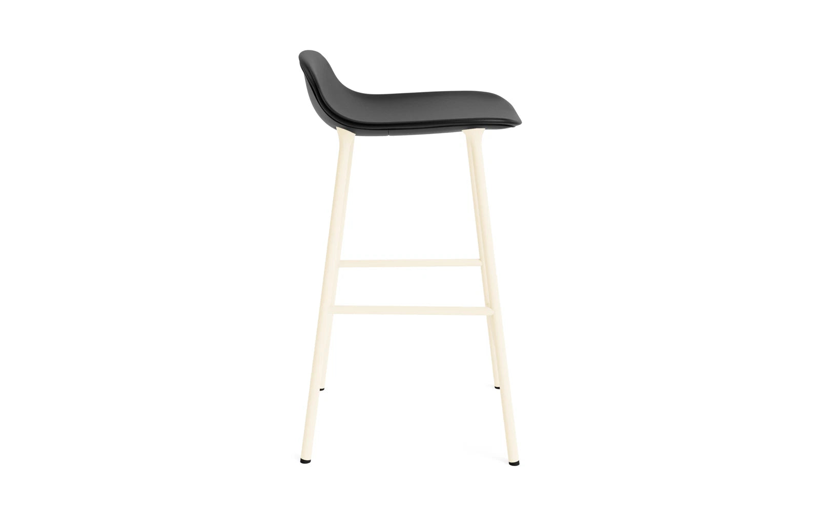 Form Barstuhl 65 cm gepolstert creme Stahl Ultra in Ultra 41599 präsentiert im Onlineshop von KAQTU Design AG. Barstuhl ist von Normann Copenhagen