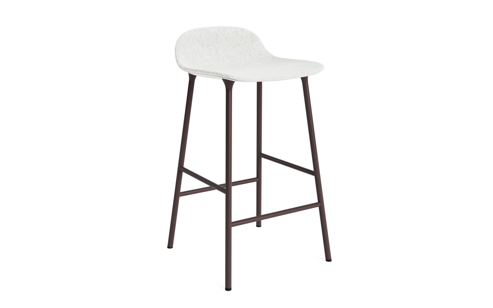 Form Barstuhl 65 cm gepolstert Braun Stahl Hallingdal in Hallingdal 110 präsentiert im Onlineshop von KAQTU Design AG. Barstuhl ist von Normann Copenhagen
