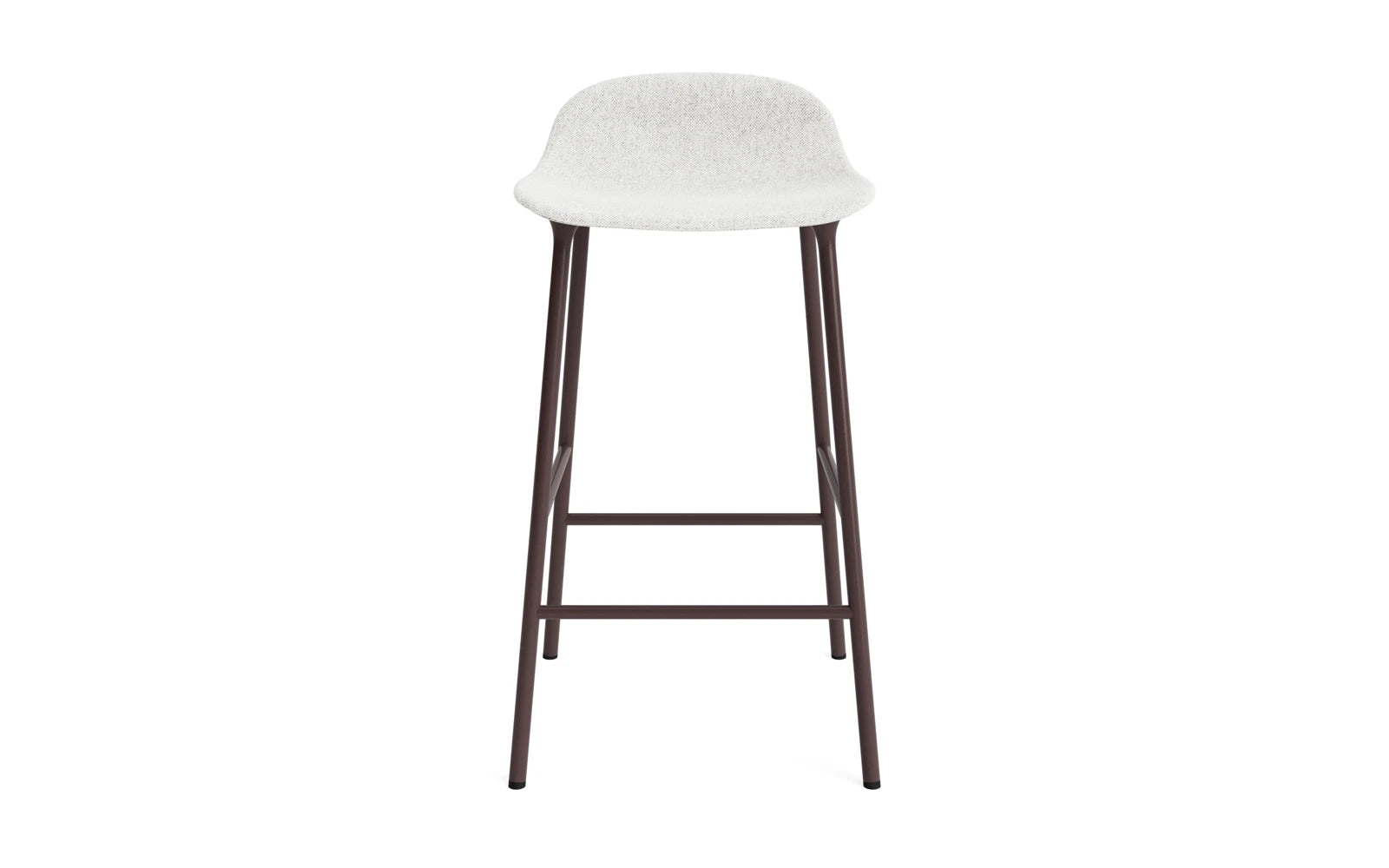 Form Barstuhl 65 cm gepolstert Braun Stahl Hallingdal in Hallingdal 110 präsentiert im Onlineshop von KAQTU Design AG. Barstuhl ist von Normann Copenhagen