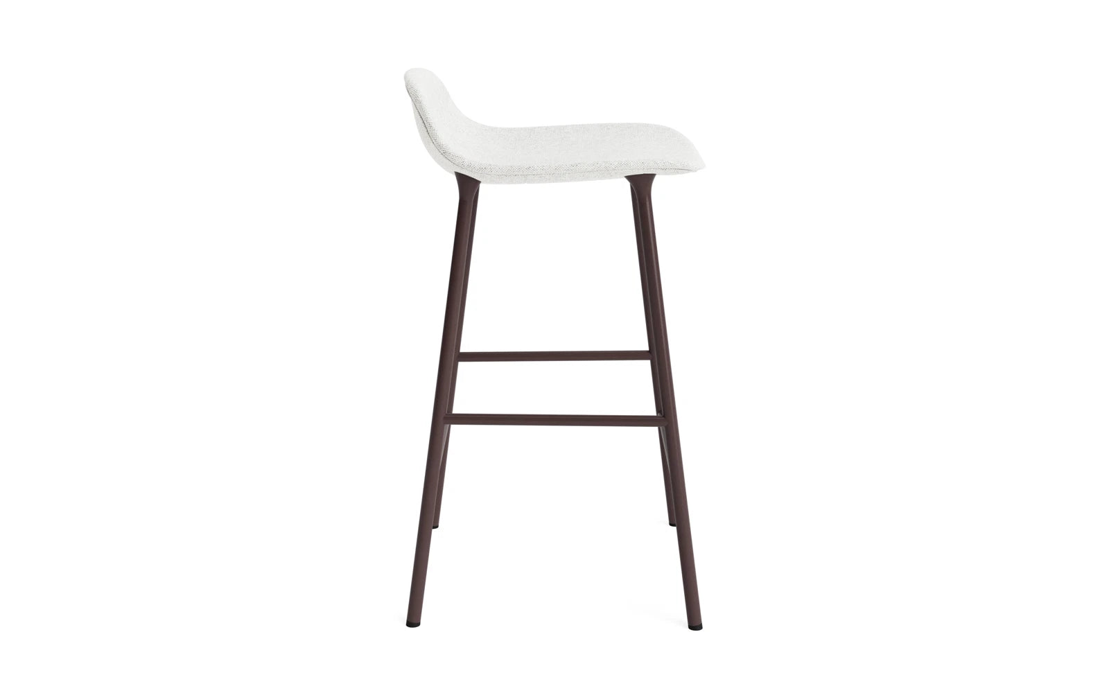 Form Barstuhl 65 cm gepolstert Braun Stahl Hallingdal in Hallingdal 110 präsentiert im Onlineshop von KAQTU Design AG. Barstuhl ist von Normann Copenhagen
