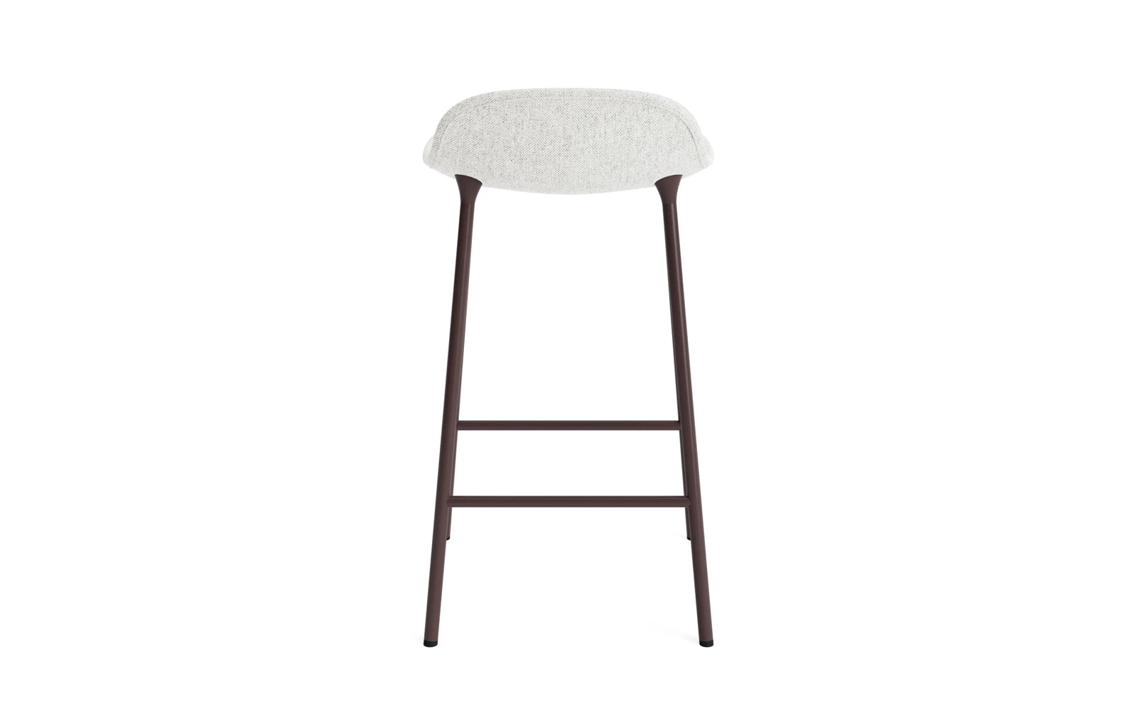 Form Barstuhl 65 cm gepolstert Braun Stahl Hallingdal in Hallingdal 110 präsentiert im Onlineshop von KAQTU Design AG. Barstuhl ist von Normann Copenhagen