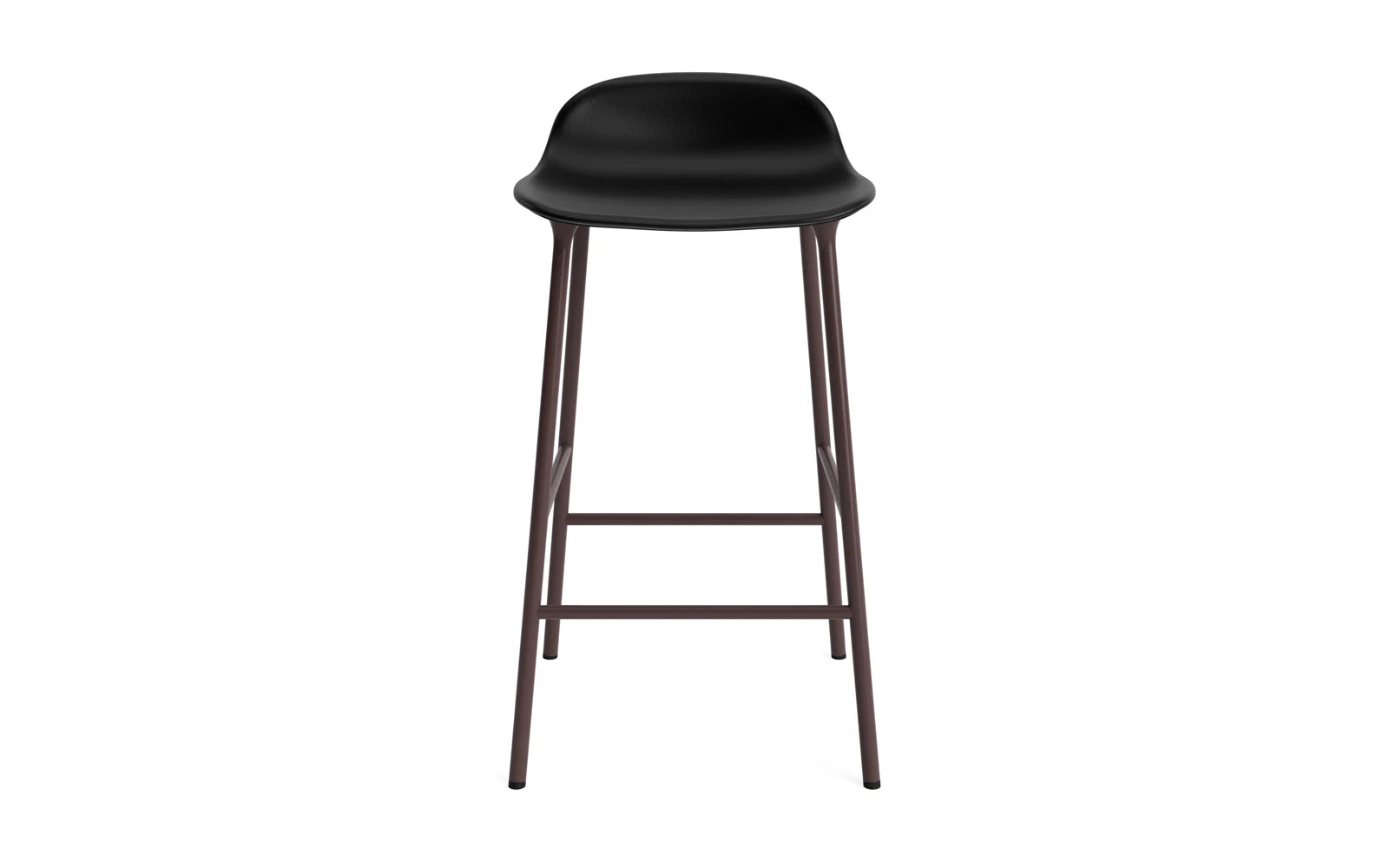 Form Barstuhl 65 cm gepolstert braun Stahl Ultra in Ultra 41599 präsentiert im Onlineshop von KAQTU Design AG. Barstuhl ist von Normann Copenhagen