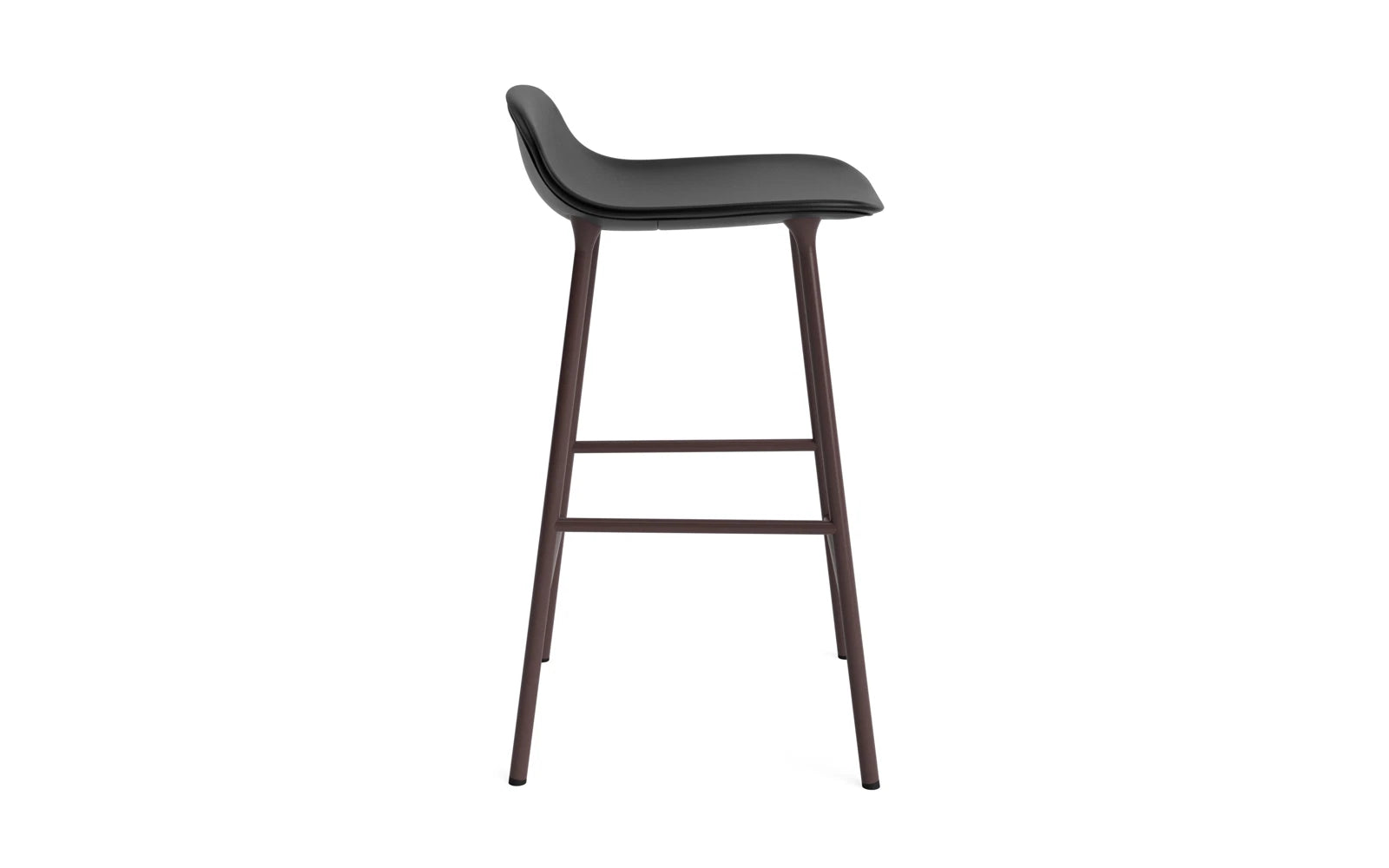 Form Barstuhl 65 cm gepolstert braun Stahl Ultra in Ultra 41599 präsentiert im Onlineshop von KAQTU Design AG. Barstuhl ist von Normann Copenhagen