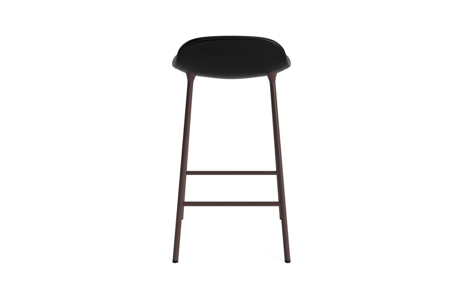 Form Barstuhl 65 cm gepolstert braun Stahl Ultra in Ultra 41599 präsentiert im Onlineshop von KAQTU Design AG. Barstuhl ist von Normann Copenhagen