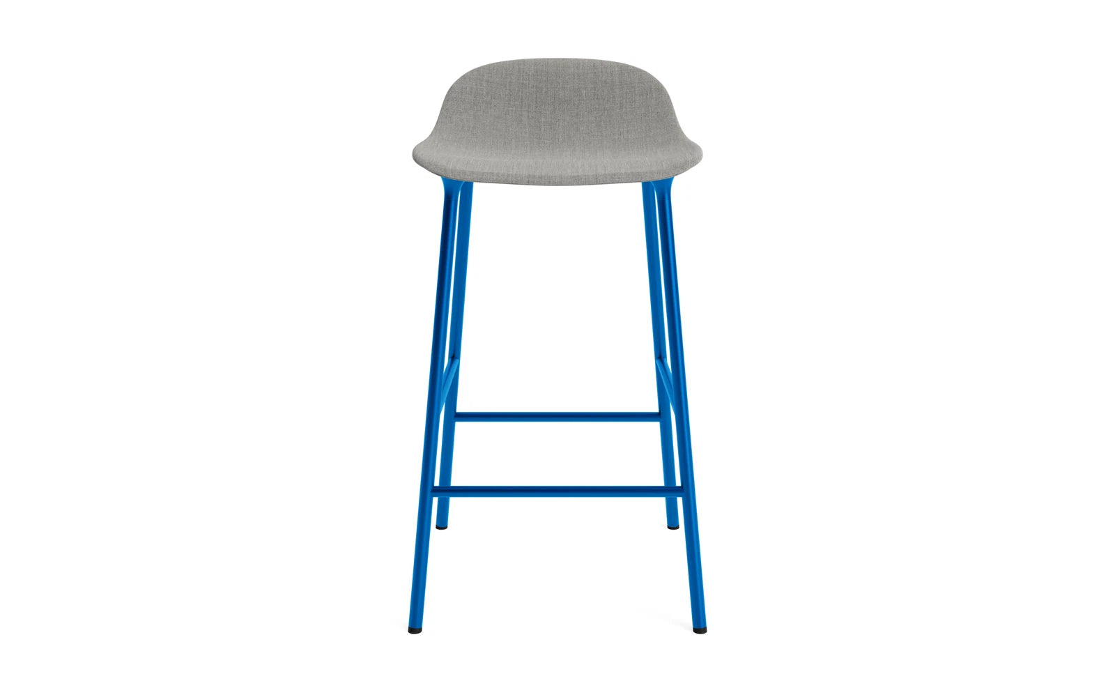 Form Barstuhl 65 cm gepolstert leuchtendes blau Stahl Remix in Remix 133 präsentiert im Onlineshop von KAQTU Design AG. Barstuhl ist von Normann Copenhagen